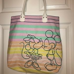 Never Used Mickey and Minnie Mouse Tote